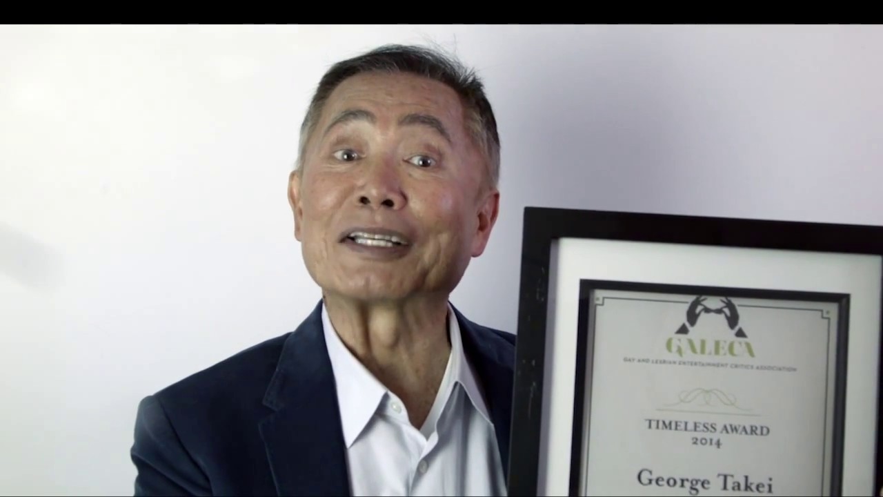 🏆 George Takei Thanks GALECA: The Society of LGBTQ Entertainment Critics