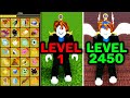 Level 1   2450 With ALL PERMANENT FRUITS in Blox Fruits Roblox