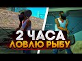 2 ЧАСА ЛОВЛЮ РЫБУ С 10 ЛВЛ УДОЧКИ НА РЫБАЛКЕ | Arizona RP