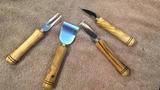 Making a set of Cheese Knives