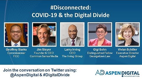 #Disconnected: COVID-19 and the Digital Divide