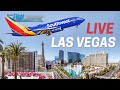 🔴 LIVE Las Vegas Airport KLAS - Plane Spotting Simulated Reality