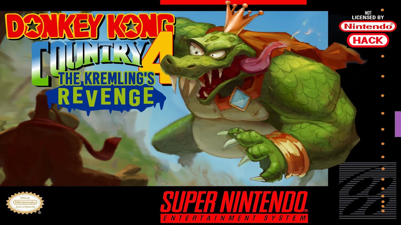 [SNES Hack] Donkey Kong Country: The Kremling's Revenge - YouTube