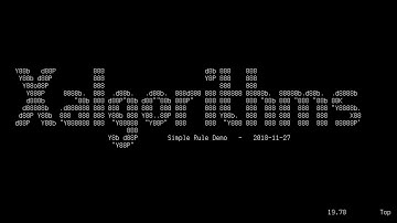 Xalgorithms - Rule writing demo.