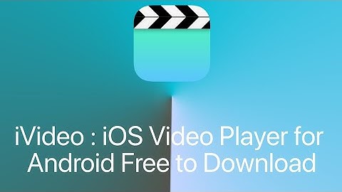 iOS Video Player for Android 2021 #applephotos #apple #iosonandroid #itunes