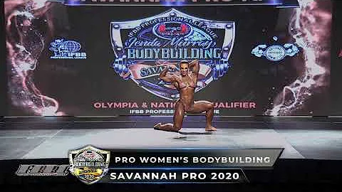 2020 Savannah Pro - IFBB Pro Kristina Mendoza - Routine