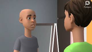 David misbehave at Sappy and Raddy wedding day/grounded