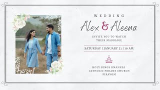 ALEX & ALEENA | WEDDING | 21.01.2023 | PICTURE BAY