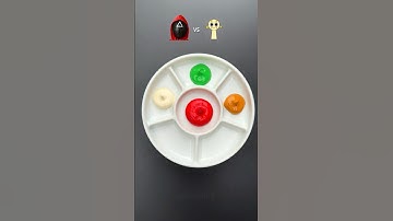 Squid Game vs Sprunki guess the mixed color #satisfying #colormixing #sprunki