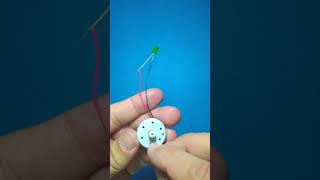 HOW TO TURN ON a LED with DC MOTOR without Batteries | Generates Electric Energy