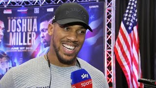 "I'M GOING TO RECONSTRUCT HIS FACE!" - Anthony Joshua says he will never forgive Jarrell Miller