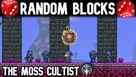 Terraria with Random Block Types: The Cult of Moss