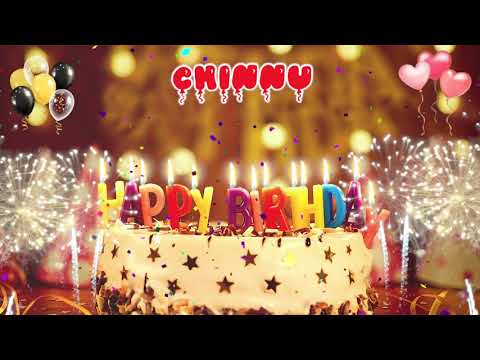 CHINNU Birthday Song  Happy Birthday Chinnu