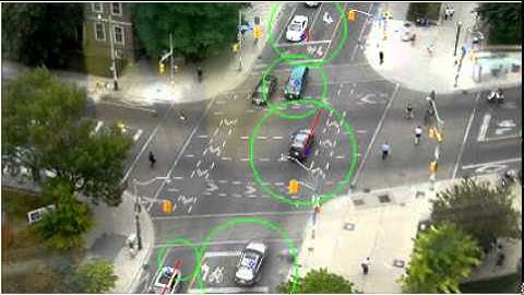 Multiple car tracking with blob tracking & MHT