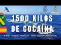 Interceptado un pesquero en aguas al sur de Canarias que transportaba más de 1.500 kilos de cocaína