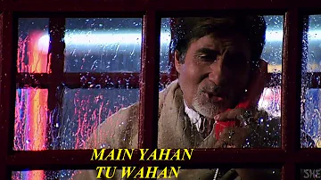 Main Yahan Tu Wahan | Full Song | BAGHBAN | Amitabh Bachchan, Hema Malini, Salman Khan