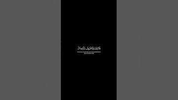 الحج أشهر معلومات   كروما قران  شاشة سوداء القارئ فهد البواردي من سورة البقرة 1