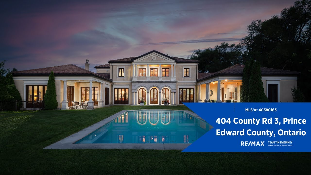 404 County Rd 3 Belleville Ontario | Luxury Bay of Quinte Real Estate