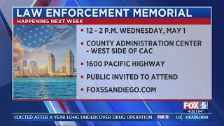 San Diego County Law Enforcement Memorial Ceremony