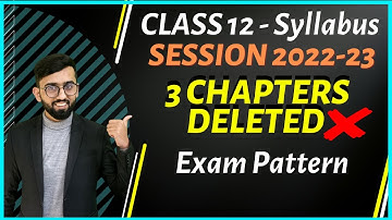 CBSE Syllabus 2022-23 Accountancy || Topics Deleted || Chapters Deleted 2022-23 ||
