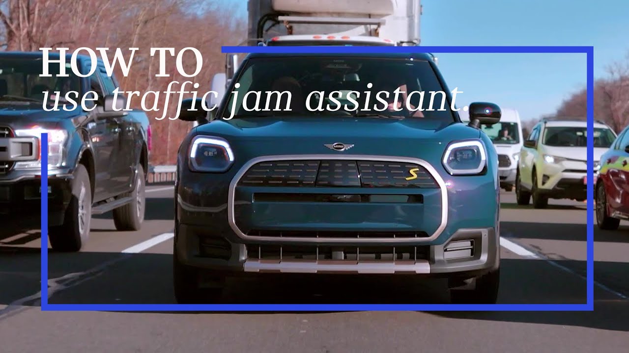 How To Use The Traffic Jam Assistant | MINI How-To
