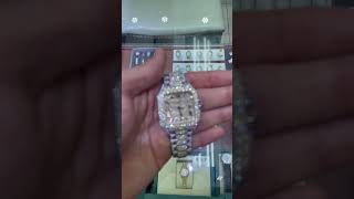 Cartier Bust Down Flooded