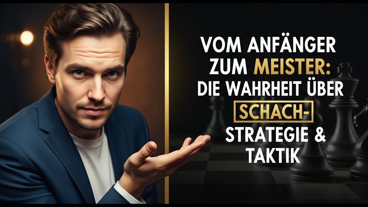 Vom Anfänger zum Meister: Die Wahrheit über Schach-Strategie & Taktik