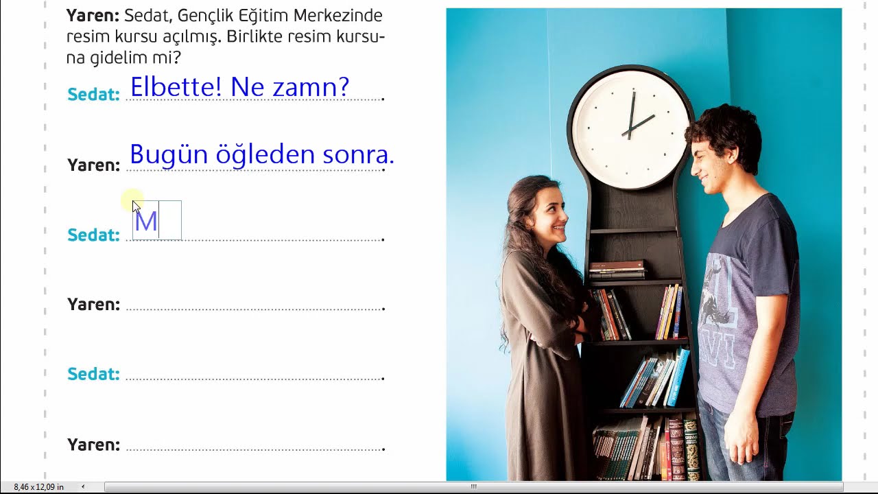 دروس | A2-10| طلب يارن Yaren'in İsteği