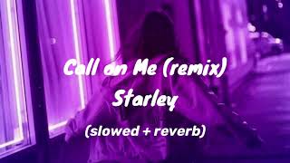 Starley - Call on Me (Ryan Riback remix)(slowed+reverb) Resimi