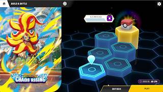 Pokémon TCG Live - Build & Battle (Chaos Rising)
With the Chaos Rising season comes a new mode outright, at least within the confines of Pokémon Trading Card Game Live: the Build & Battle format, based on the prerelease events. Each set has one (except for special sets like Black Bolt & White Flare or Ascended Heroes), set one to two weeks before the set officially comes out, and is the first chance the public gets to have these cards. TCG Live does it a bit differently in that you don’t get to play these until the set’s release, though you can play them as many times as you get tokens (which can be redeemed for 600 Trainer Points).
Otherwise, they play much like your prerelease events: you are given one of four possible decks, of which the central Pokémon of has alternate artwork as a promotional card. You are also given four packs from that set, and you can swap out any cards within the premade deck for cards from those four packs. The rules for the deck are as follows:
1. The deck must have exactly 40 cards.
2. There must be at least 1 Basic Pokémon in the deck. (Fossils don’t count as Basic Pokémon.)
3. You may swap out cards using only the cards found in the accompanying packs.
4. You may put in as many cards with the same name as you’d like.
5. Matches play out with 4 Prizes instead of 6.
6. During deckbuilding, you are given an unlimited number of any Basic Energy of any current type.
Chaos Rising’s premade decks consist of Ampharos, Crobat, Goodra, and Delphox. For this one, for the first time, I got the Delphox one, a Fire deck designed to exploit Delphox’s Ability, “Flare Magic.” The other featured Pokémon also all have Abilities and decks designed to work with them too, though Goodra’s is less pronounced due to being a reactive effect.
00:00 - Intro
01:41 - Deckbuilding
I took out the Vulpix line within the deck and swapped it with more Fennekin and Braixen I got in the packs. I also put in a Ho-Oh due to it working with the Fire Energy. I also took out the Rare Candy due to the low chances of actually putting it to use. In the missing cards’ place are 2 of Prism Tower, as discarding 2 cards and drawing a card allows me to draw one more card out of “Flare Magic,” though I rarely put it to use.
POKÉMON (13)
5x Fennekin (Chaos Rising)
4x Braixen (Chaos Rising)
3x Delphox (Chaos Rising)
1x Ho-Oh (Chaos Rising)
TRAINERS (16)
2x Buddy-Buddy Poffin
1x Energy Recycler
2x Hilda
2x Lillie’s Determination
3x Poké Pad
2x Prism Tower
1x Surfer
1x Switch
2x Waitress
ENERGY (11)
11x Fire Energy
03:33 - Match #1
This match had me up against someone else who got the Delphox deck. Unfortunately, my game’s shuffling resulted in most of my Energy cards at the bottom, rendering me unable to attack for much or use “Flare Magic.”
12:50 - Match #2
My opponent also used the Delphox deck in this match. They decided to add in Psychic Energy as well, having put in Deoxys #32 (the on based on Attack Deoxys, with Psyspear). It has an absurd Energy cost to use its extra effect though, let alone the 3 Psychic cost just to use it at all. I’ve never had a good result from a Build & Battle deck made up of 2 or more mututally exclusive types.
21:59 - Match #3
That was a very fast concession. They were really apprehensive of Braixen using Flamethrower to knock out Mareep.
24:07 - Match #4
My opponent was using the Crobat deck. I’ve used this one before; the Qwilfish is a land mine (and shaped like one too), waiting to be attacked so it can inflict Poison and counter with a much stronger attack. The Crobat deck doesn’t hit as hard, but its card-searching Ability, “Nighttime Maneuvers,” gives it incredible consistency compared to the other decks, and it runs on just one Energy per Pokémon, limiting Delphox’s Energized Storm attack and minimizing the odds that it can’t attack. Poisonous Sound Wave inflicting Confusion AND Poison makes it annoying to fight too.
31:40 - Match #5
This one was a tense one for me—I needed to watch the total amount of Energy carefully. My opponent was also using the Delphox deck, and I needed to make sure their Delphox’s Energized Storm attack, which deals 30 damage for each Energy on the entire board (both players), doesn’t knock out my Delphox while I could knock out theirs. Waitress was the key to make it work; I was looking for Waitress (who lets you attach an extra Energy for the turn) towards the end, using Energy Recycler to put Energy back in to ensure I found one to attach.
42:24 - Rewards
And after it’s over, you get every card from the deck and the extra packs added to your collection. You also get experience points, Trainer Points, extra packs depending on how many wins you got, and possibly your token back if you won at least 3 matches out of 5 for that Build & Battle set. As you can see, since I had never received the Delphox deck before, the promo featured card there, the one illustrated by Souichirou Gunjima instead of Gemi, was labeled as “new.” I will use that Delphox in a normal deck; I’ll feature it later. Pokémon TCG Live - Build & Battle (Chaos Rising)