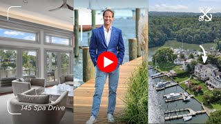 🏡 $3.5M Spa Creek Waterfront Home | Luxury Annapolis, MD Living with Private Pier & Panoramic Views!