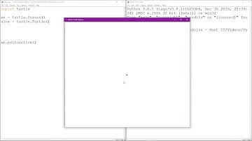 Python Turtles Part 1 - Creating a turtle that can create a shape