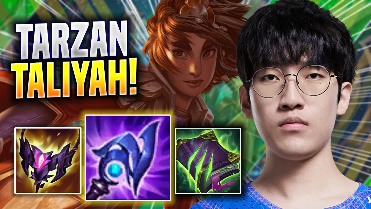TARZAN IS SO CRAZY WITH TALIYAH! - LNG Tarzan Plays Taliyah JUNGLE vs Sylas! | Preseason 2023
