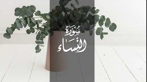 سورة النساء | تلاوة نادرة للقارئ أبي بكر الشاطري 1431 هـ