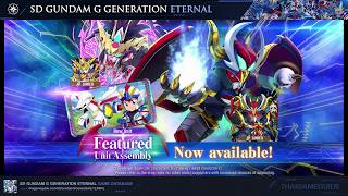 Monster Black Dragon + Liu Bei Unicorn Gundam (EX) — PV Trailer | SD Gundam G Generation ETERNAL