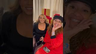 🎬 Mariah Carey & Debbie Allen Backstage, 2023 #shorts