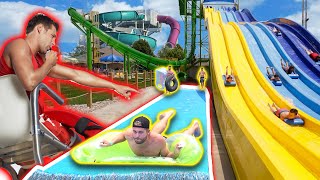 Bringing Our Own Slip 'N Slide to a Water Park!