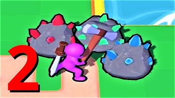 ⛏️ Miner Islands 🏝️ GAMEPLAY Part 2 NEW Island + BIG Upgrades (Android, iOS)