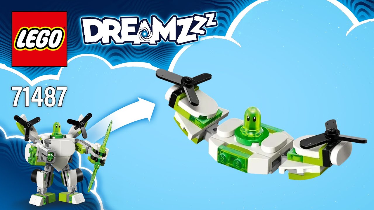 LEGO DREAMZzz Drone (71487) Alternate Build for Z-Blob's Robot