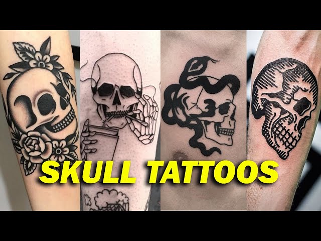 Split Skulls – Inken Tattoo