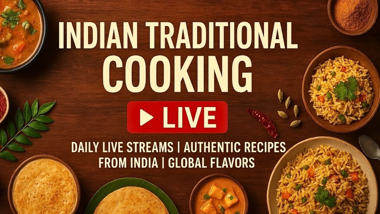 Indian Traditional Cooking Live ❤️ | Authentic Kitchen | Daily Food Stream