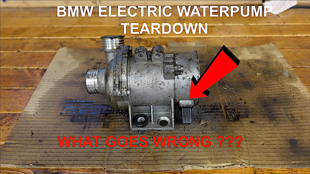 BMW N52 N53 N54 ELECTRIC WATERPUMP TEARDOWN YouTube bmw-n52-n53-n54-electric-waterpump-teardown-youtube