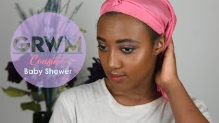 GET READY WITH ME (GRWM) FOR A BABY SHOWER || MBAIRE WANGUI
