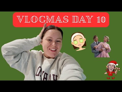 Vlogmas Day 10 - Grocery Shopping, Massage & Cozy Diamond Art