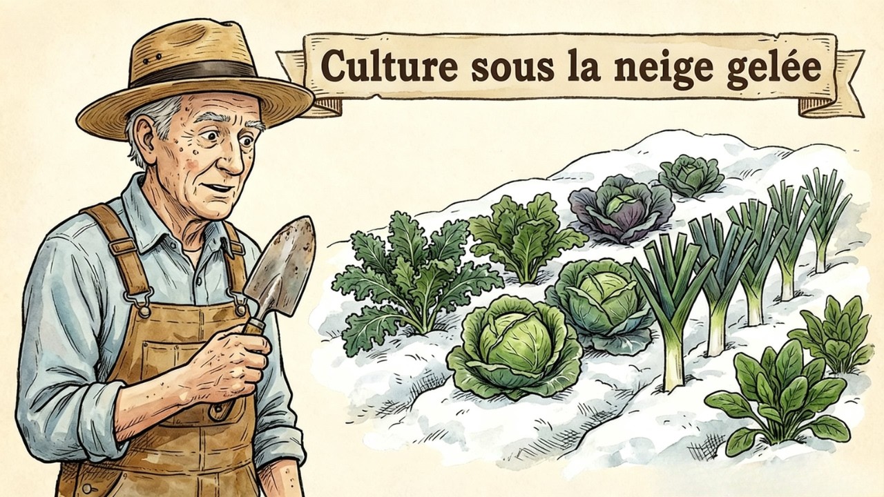 15 légumes qui prospèrent sous la neige — Zone par zone