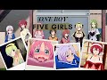 1 Boy lives with 5 older girls in a dorm....