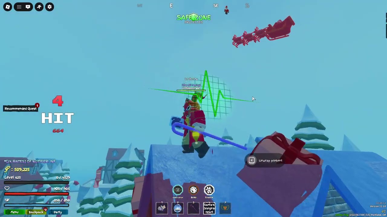 TEST THE NEW SANTA GRINDING METHOD(CYB0RG AND  OPE)