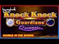 Rare double feature knock knock guardians slots  rumble in the bonus