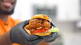 BIG BACK Hot Honey Chicken Sandwich Recipe