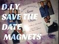 D.I.Y. Save the Date Magnets D.I.Y. Save the Date Magnets
